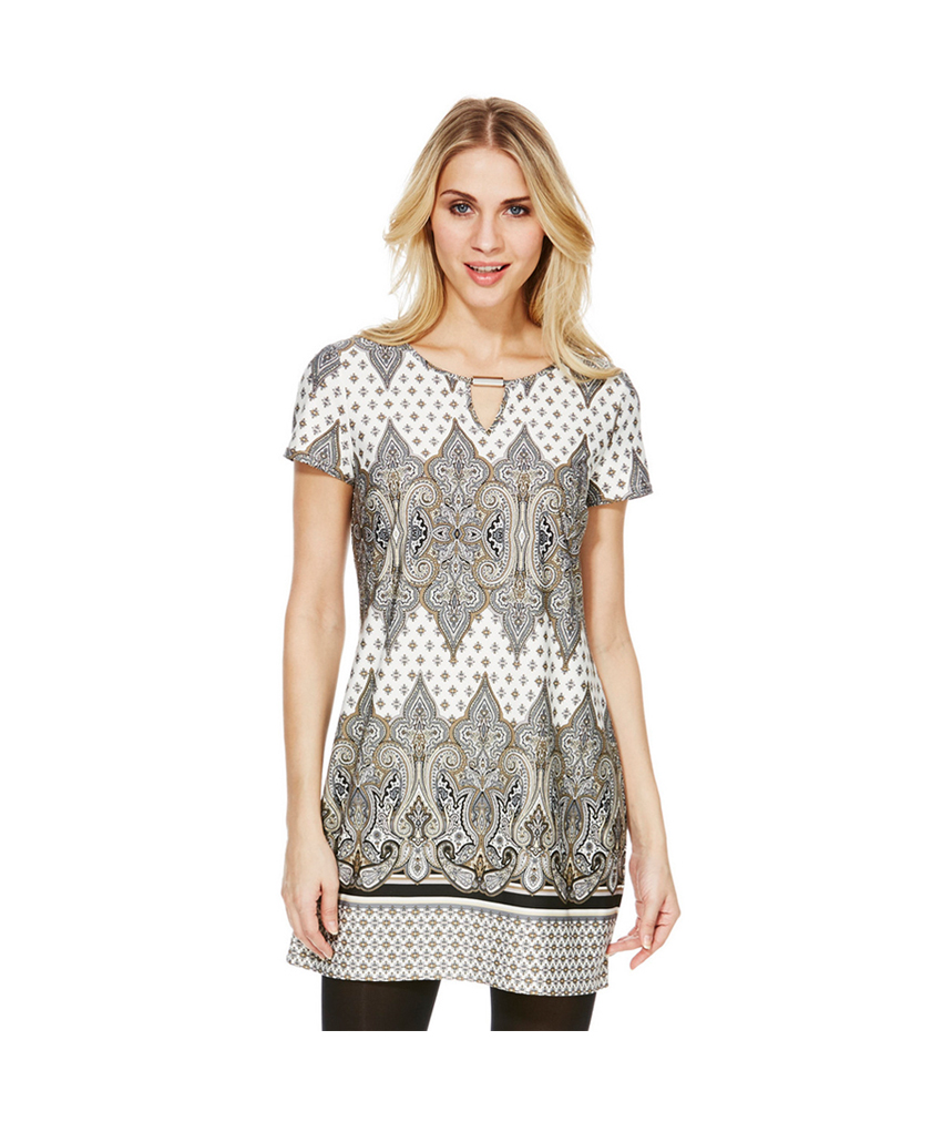 Saran Plain Cocktail Dress - Image 2