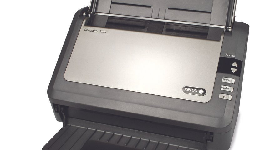 Xerox-DocuMate-3125scanner_mid Xerox DocuMate 3125 Duplex Document Scanner - Image 1